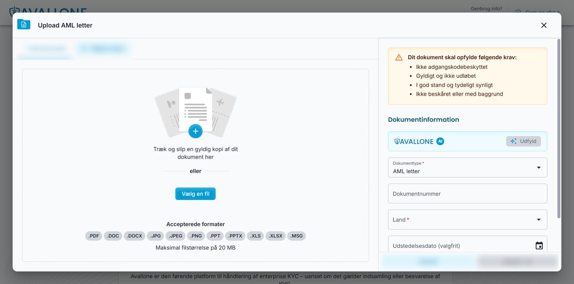 KYC Collector Danish